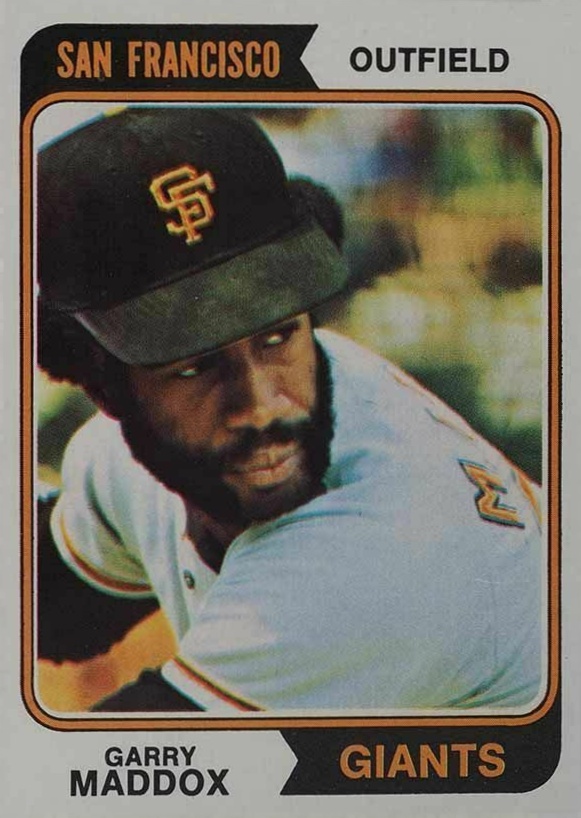 1974 Topps Garry Maddox #178 Baseball Card