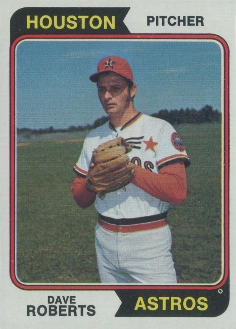 1974 Topps Dave Roberts #177 Baseball Card