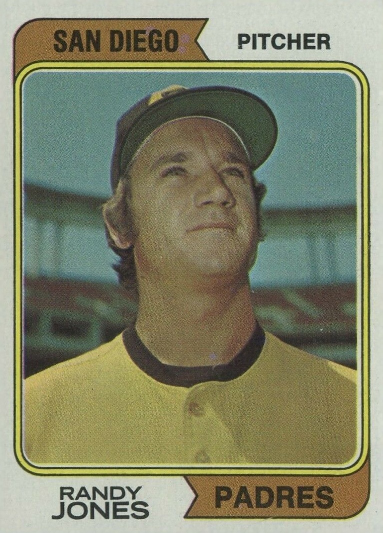 1974 Topps Randy Jones #173s Baseball Card
