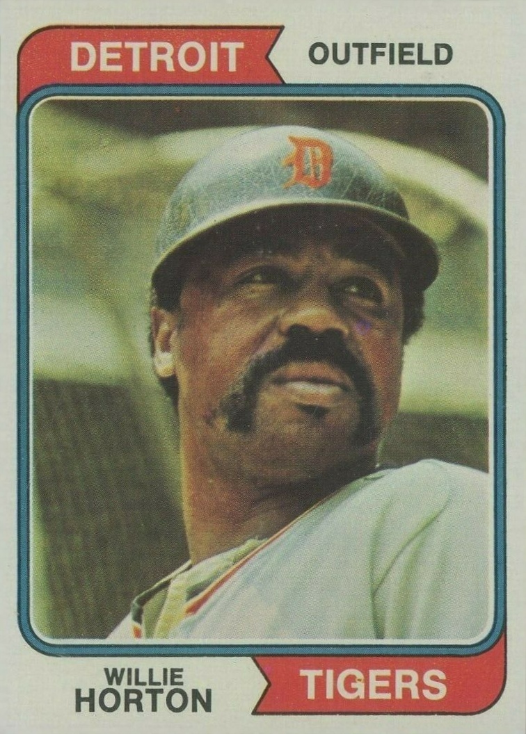 1974 Topps Willie Horton #115 Baseball Card