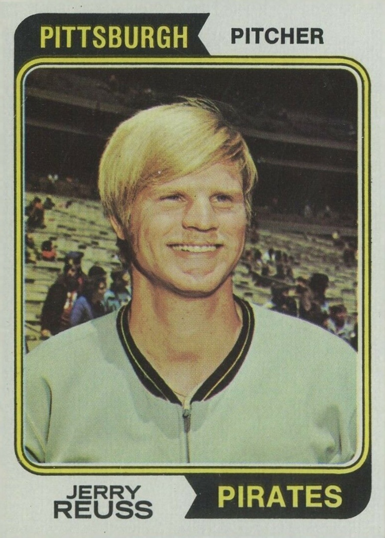 1974 Topps Jerry Reuss #116 Baseball Card