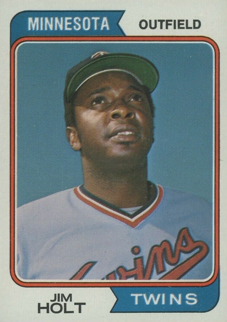 1974 Topps Jim Holt #122 Baseball Card