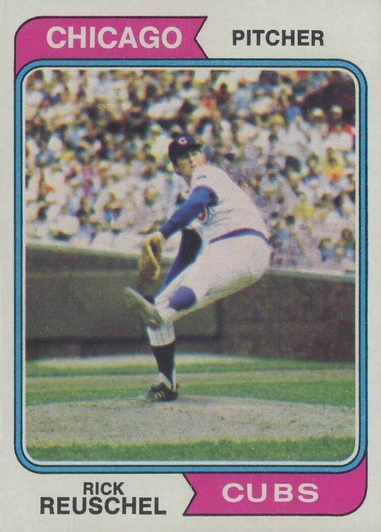 1974 Topps Rick Reuschel #136 Baseball Card