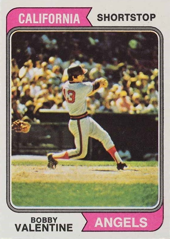 1974 Topps Bobby Valentine #101 Baseball Card