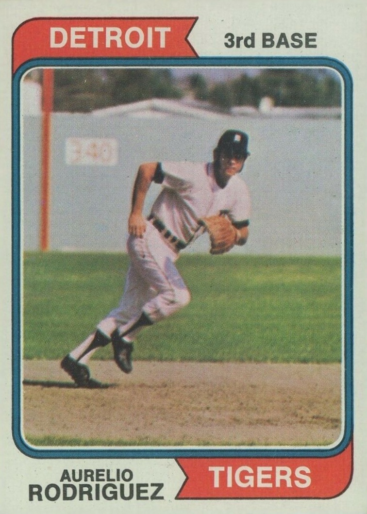 1974 Topps Aurelio Rodriguez #72 Baseball Card