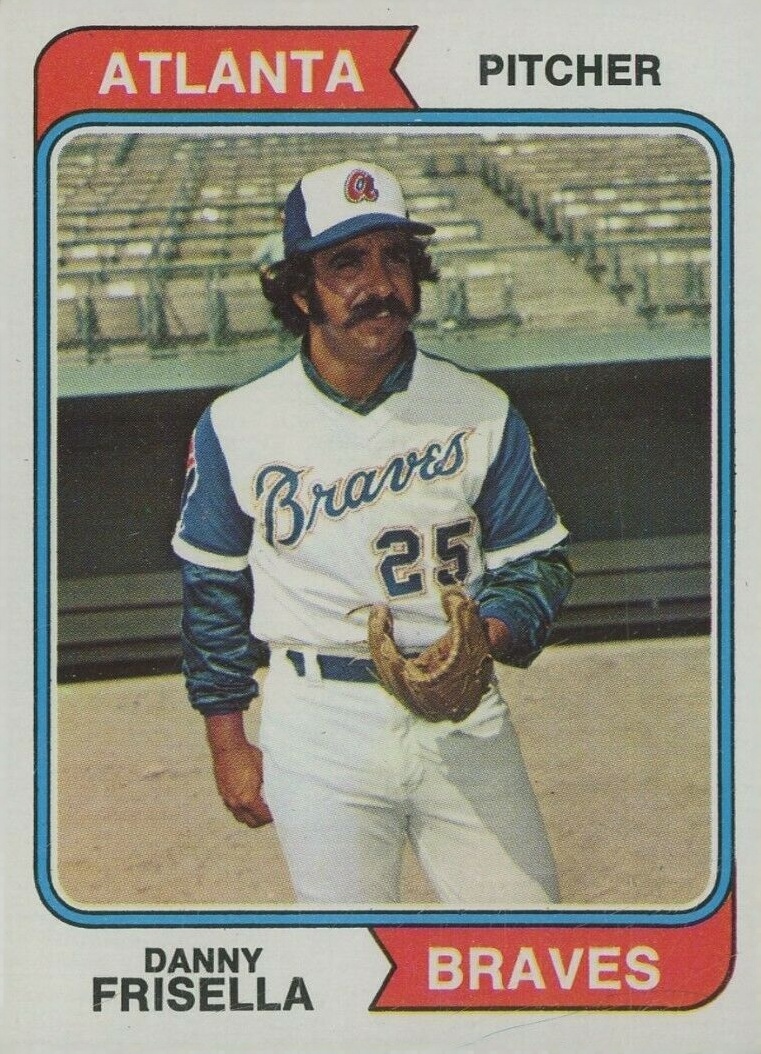 1974 Topps Danny Frisella #71 Baseball Card