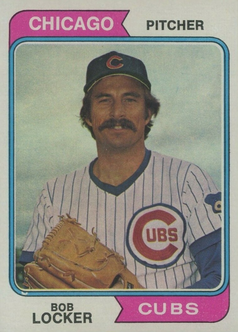 1974 Topps Bob Locker #62 Baseball Card