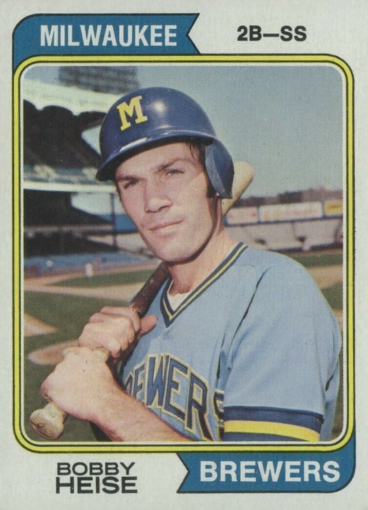 1974 Topps Bobby Heise #51 Baseball Card