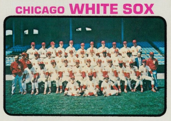 1973 Topps Chicago White Sox Team #481 Baseball Card