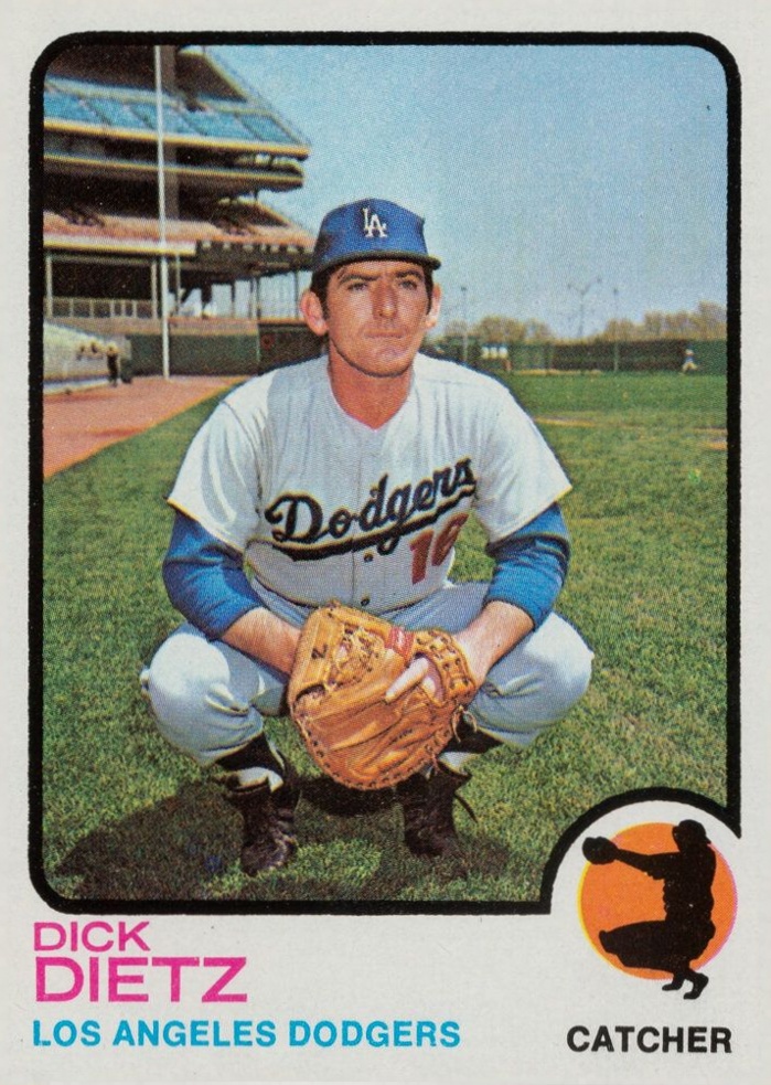 1973 Topps Dick Dietz #442 Baseball Card