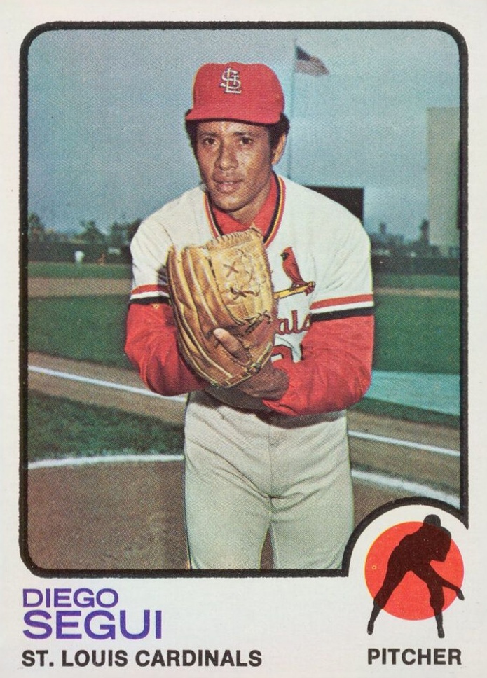 1973 Topps Diego Segui #383 Baseball Card