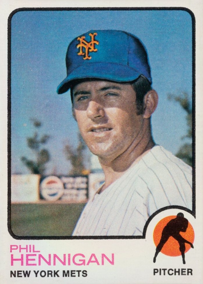 1973 Topps Phil Hennigan #107 Baseball Card