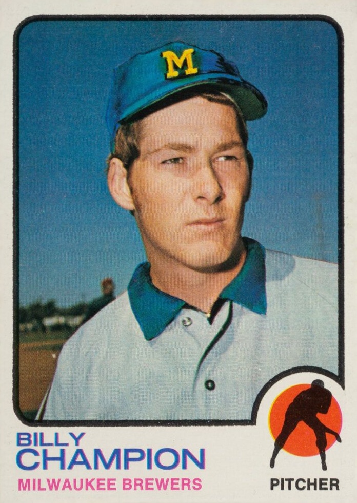 1973 Topps Billy Champion #74 Baseball Card