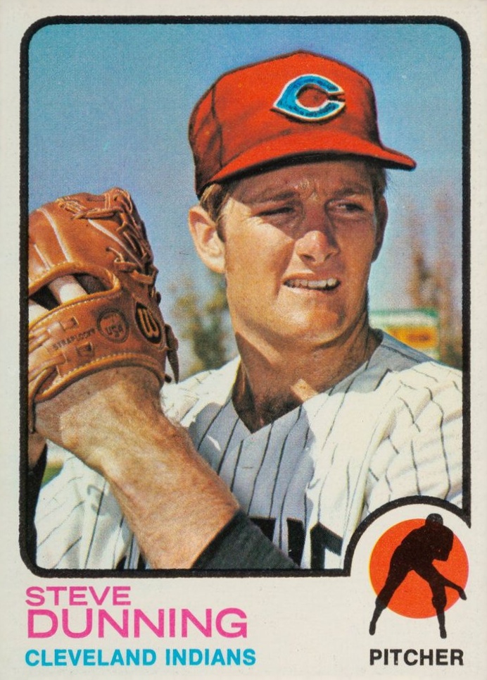 1973 Topps Steve Dunning #53 Baseball Card