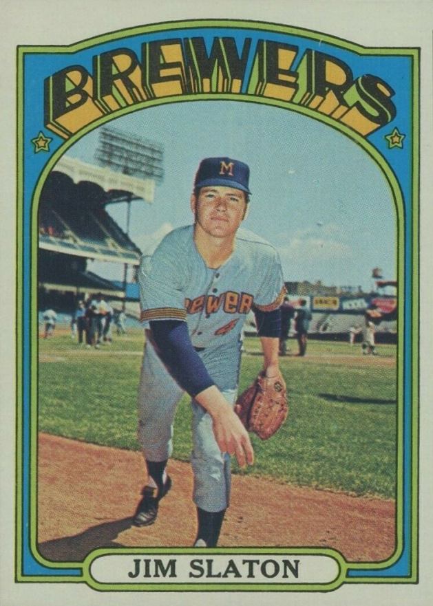 1972 Topps Jim Slaton #744 Baseball Card