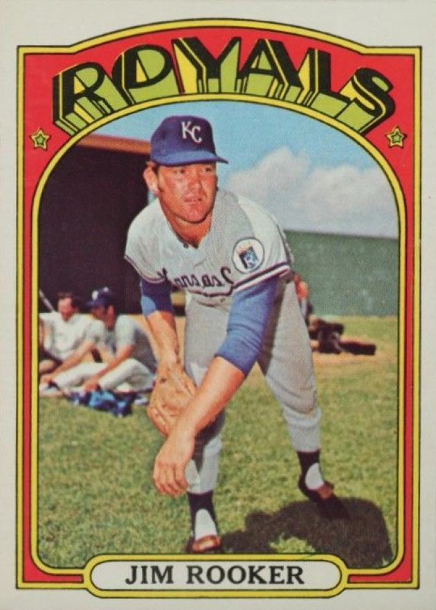 1972 Topps Jim Rooker #742 Baseball Card