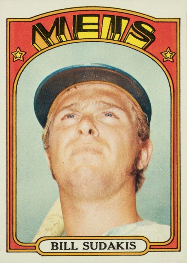 1972 Topps Bill Sudakis #722 Baseball Card