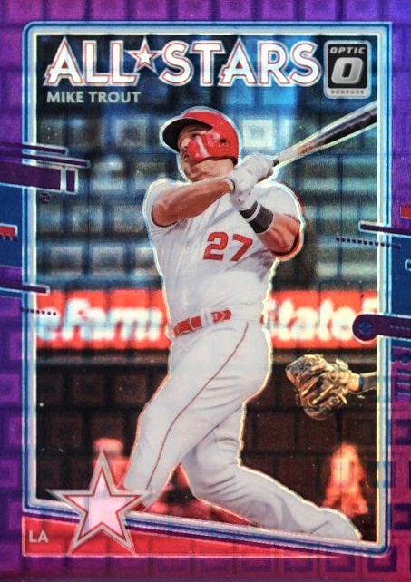 2020 Panini Donruss Optic Mike Trout #197 Baseball Card