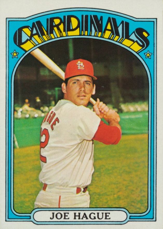 1972 Topps Joe Hague #546 Baseball Card