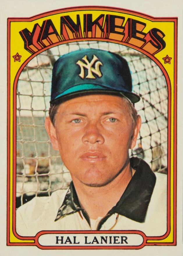 1972 Topps Hal Lanier #589 Baseball Card