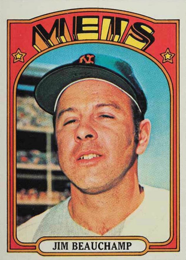 1972 Topps Jim Beauchamp #594 Baseball Card