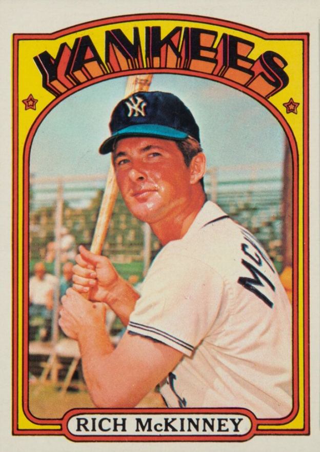 1972 Topps Rich McKinney #619 Baseball Card
