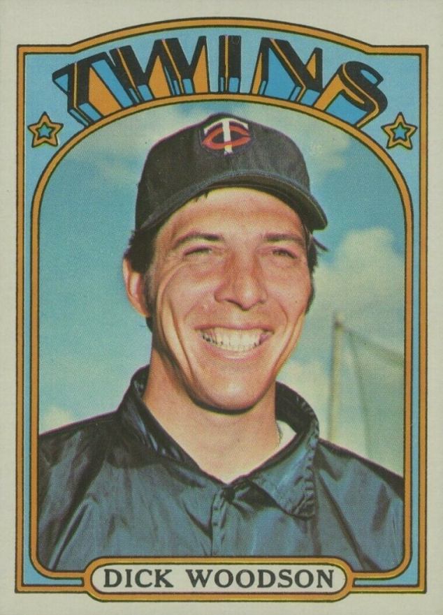 1972 Topps Dick Woodson #634 Baseball Card