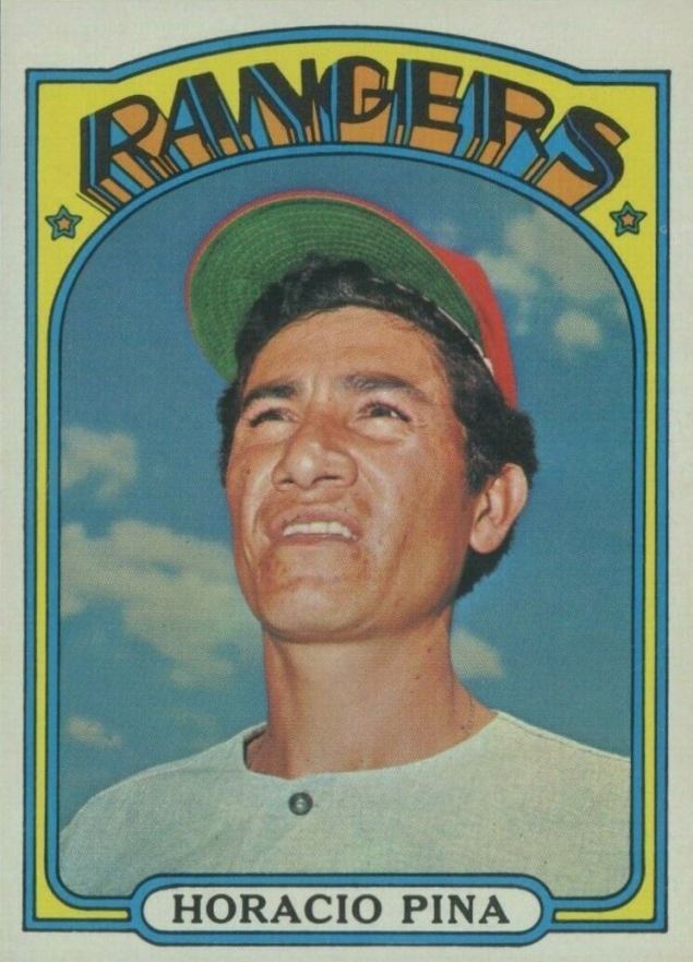 1972 Topps Horacio Pina #654 Baseball Card