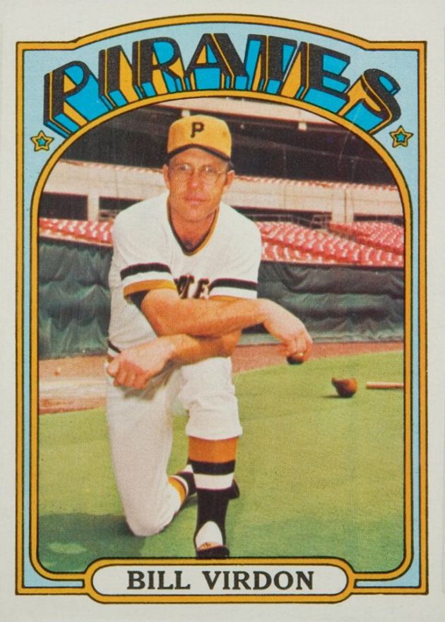 1972 Topps Bill Virdon #661 Baseball Card