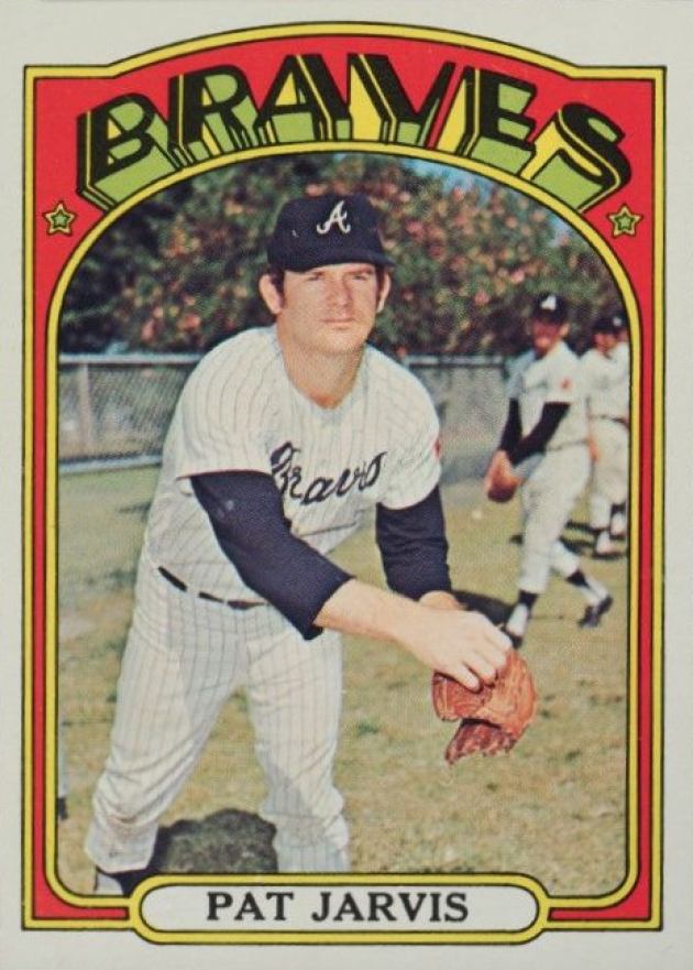 1972 Topps Pat Jarvis #675 Baseball Card