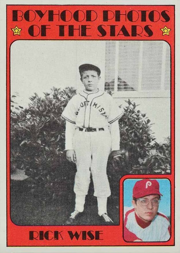 1972 Topps Rick Wise #345 Baseball Card