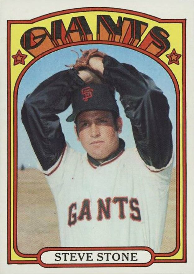 1972 Topps Steve Stone #327 Baseball Card