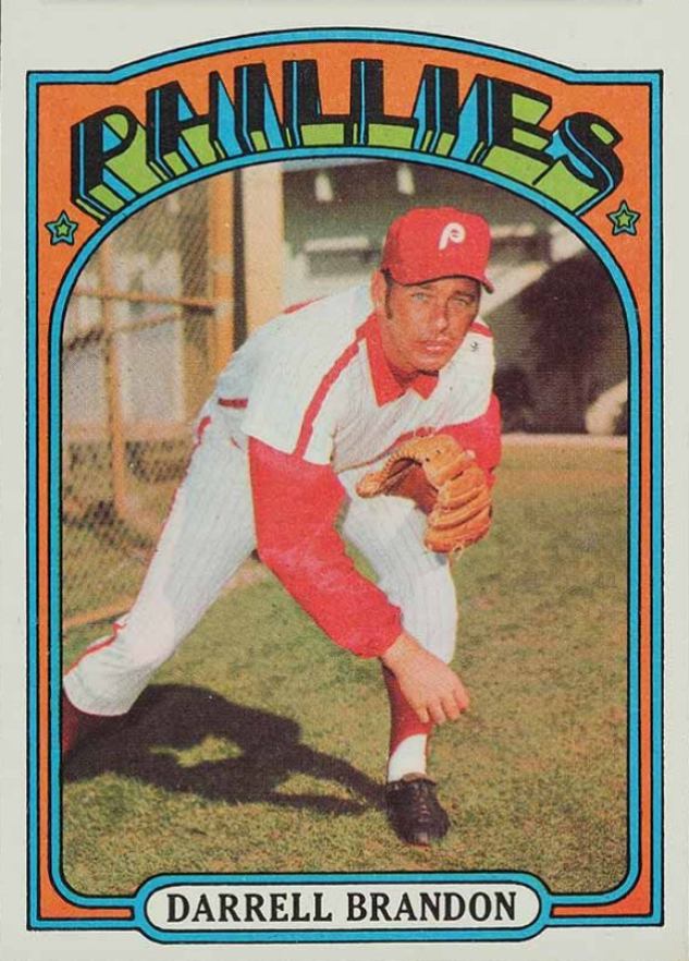 1972 Topps Darrell Brandon #283 Baseball Card