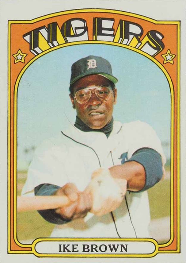 1972 Topps Ike Brown #284 Baseball Card
