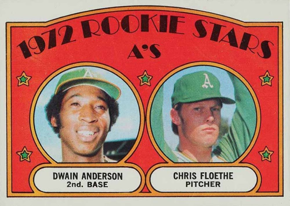 1972 Topps A's Rookies #268 Baseball Card