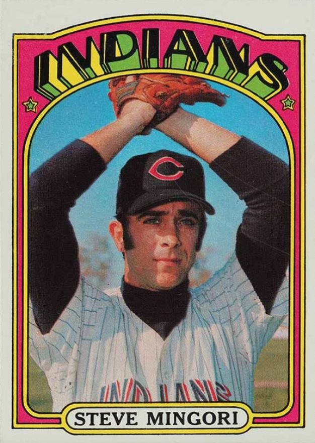 1972 Topps Steve Mingori #261 Baseball Card