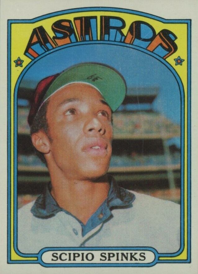 1972 Topps Scipio Spinks #202 Baseball Card