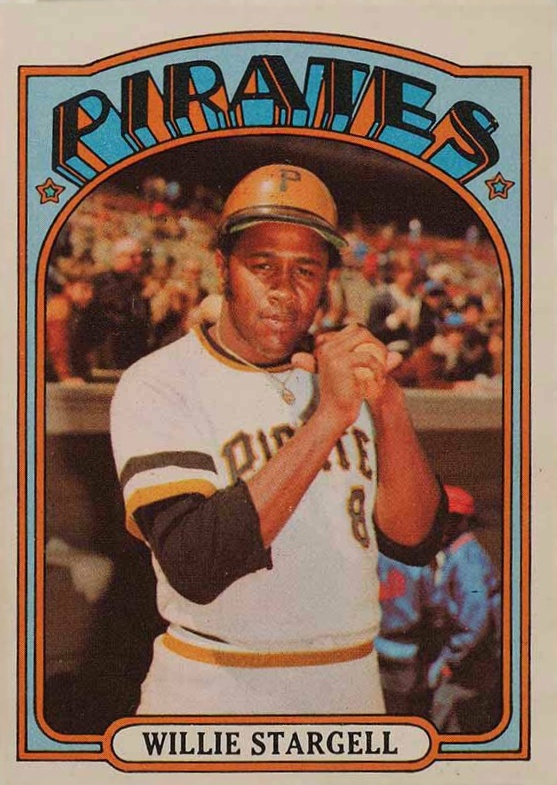 1972 O-Pee-Chee Willie Stargell #447 Baseball Card