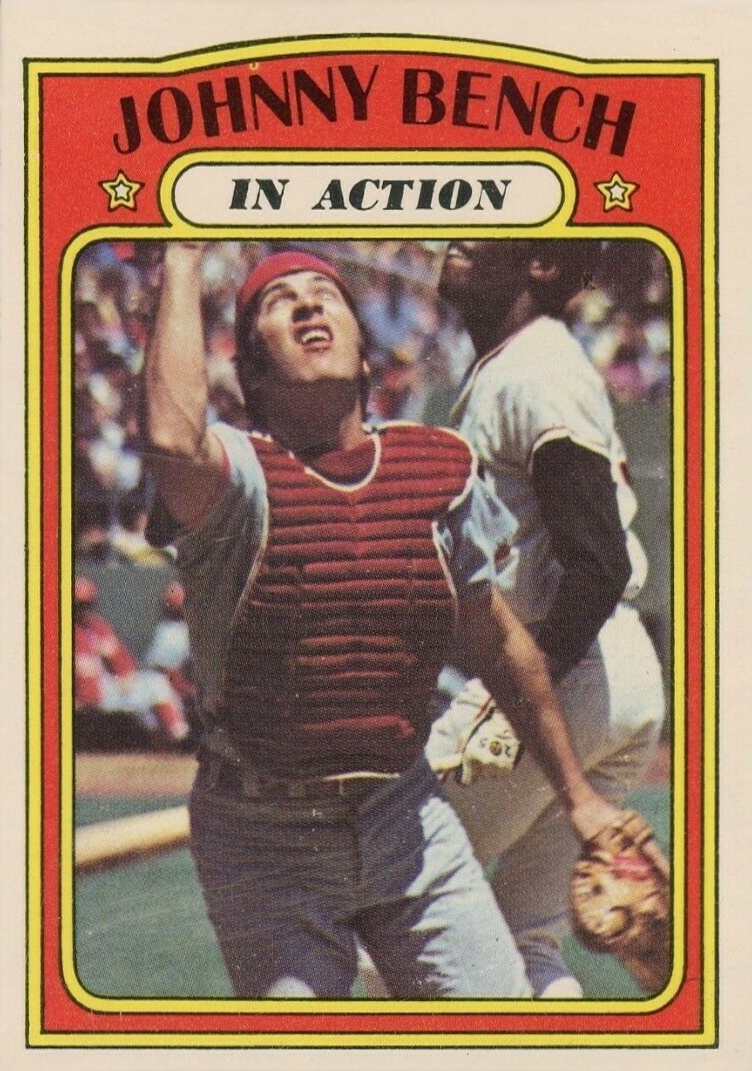 1972 O-Pee-Chee Johnny Bench #434 Baseball Card