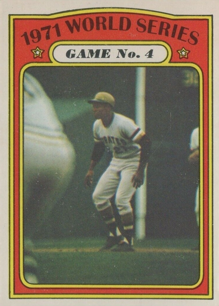 1972 O-Pee-Chee World Series Game 4 #226 Baseball Card