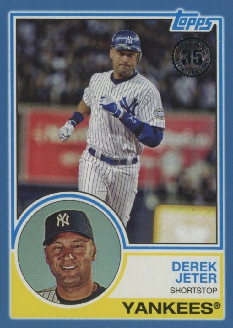 2018 Topps 1983 Topps Baseball Derek Jeter #68 Baseball Card