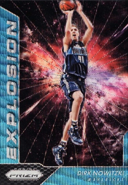 2016 Panini Prizm Explosion Dirk Nowitzki #11 Basketball Card