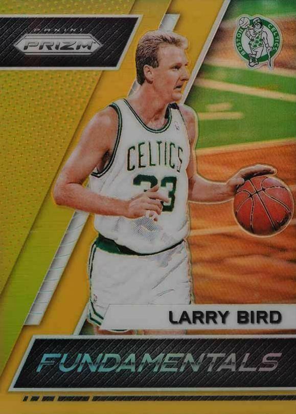 2017 Panini Prizm Fundamentals Larry Bird #7 Basketball Card