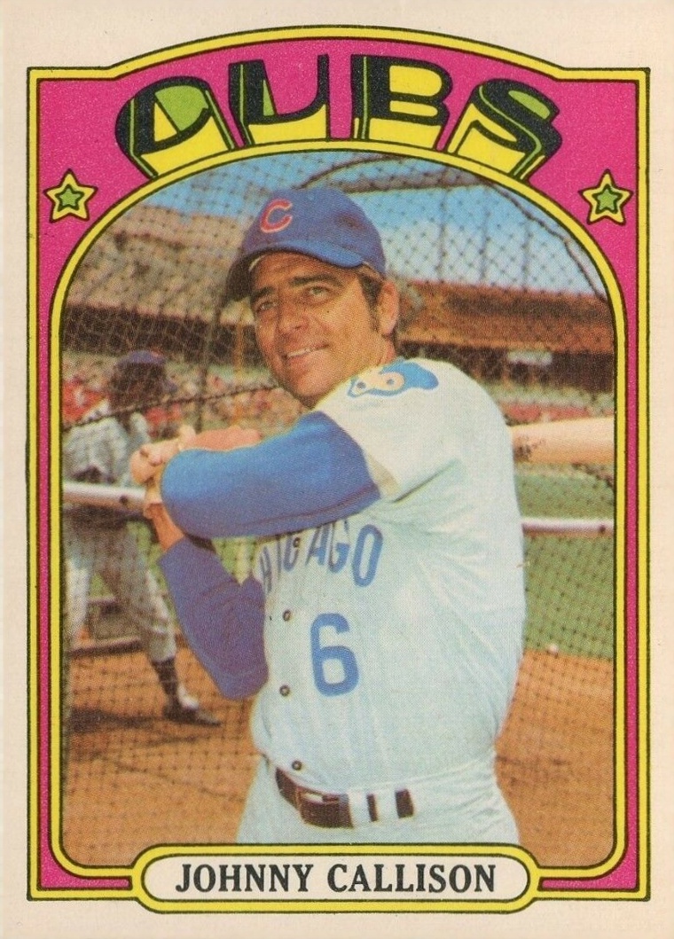 1972 O-Pee-Chee Johnny Callison #364 Baseball Card