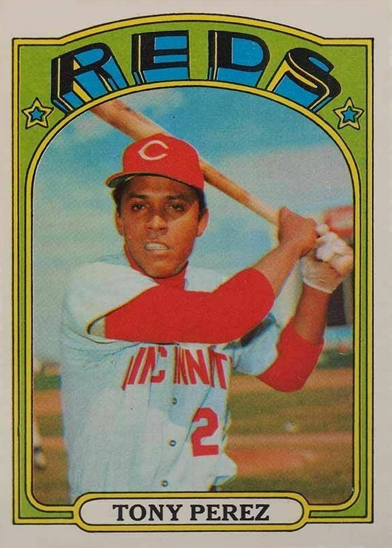 1972 O-Pee-Chee Tony Perez #80 Baseball Card