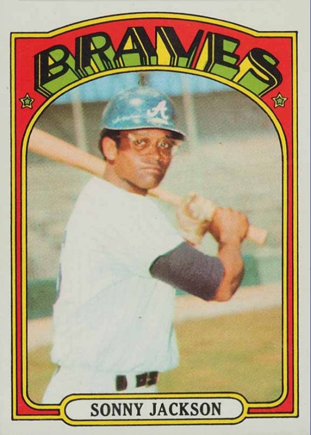 1972 Topps Sonny Jackson #318 Baseball Card