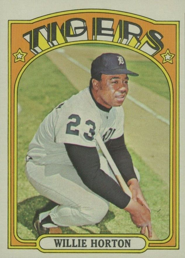 1972 Topps Willie Horton #750 Baseball Card