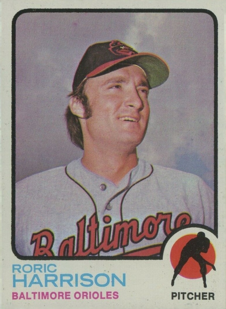 1973 Topps Roric Harrison #229 Baseball Card