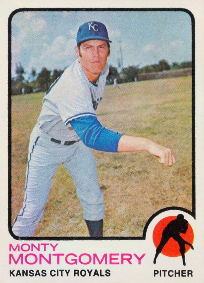 1973 Topps Monty Montgomery #164 Baseball Card