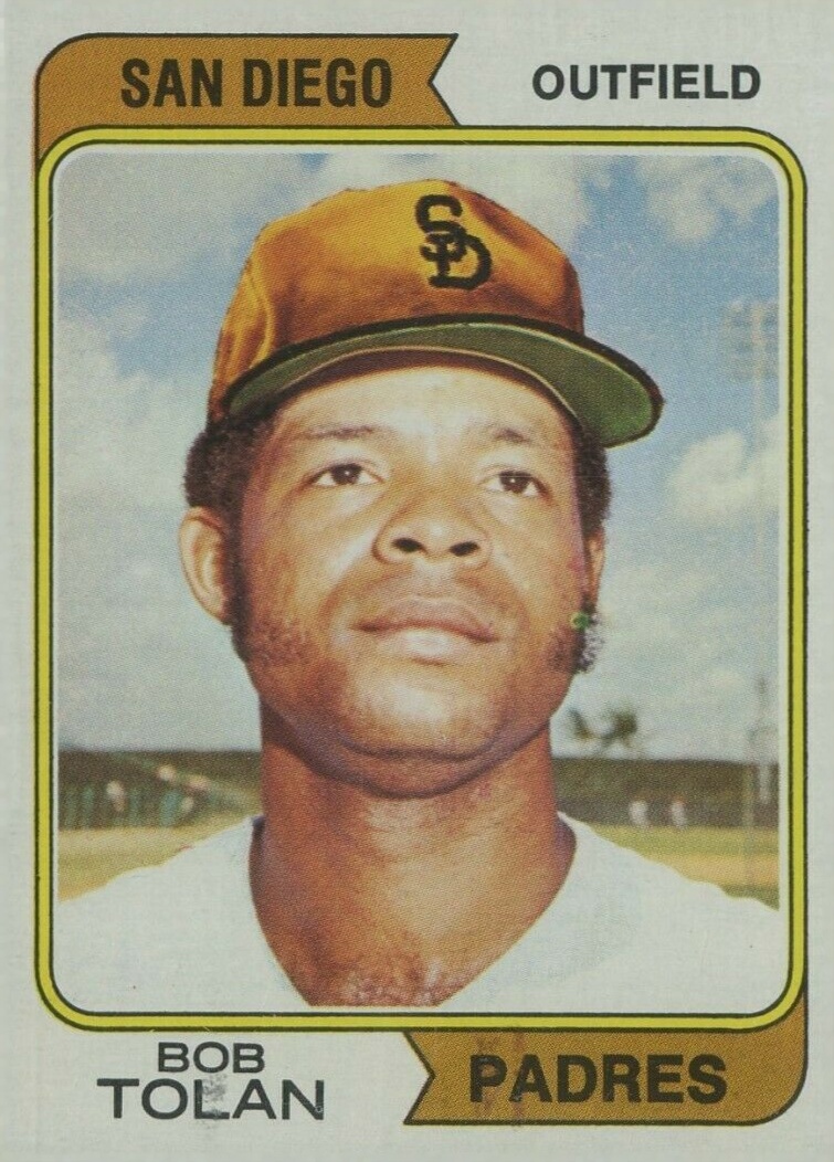 1974 Topps Bob Tolan #535 Baseball Card